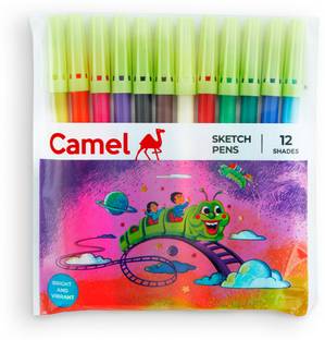 Camel Kids Flexible Nib Sketch Pens