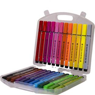 KAVANA Water Color Pen set for Coloring, Painting, Art & Craft Set,Sketch Pen Smooth Nib Sketch Pens  with Washable Ink