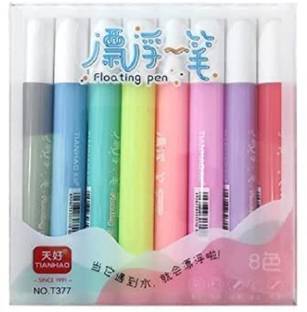 Trade Globe Water Floating Pen Tip Nib Sketch Pens  with Washable Ink
