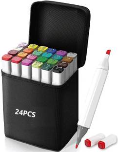 SHRIYEI Multi Colour 30 color art marker pen set for drawing Double Tipped Alcohol Dual Marker Nib Nib Sketch Pens