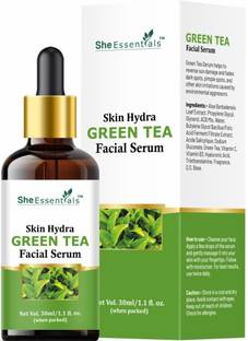 She Essentials Green Tea Face Serum For Pigmentation Clear, Dark Spots Clear & Fairness