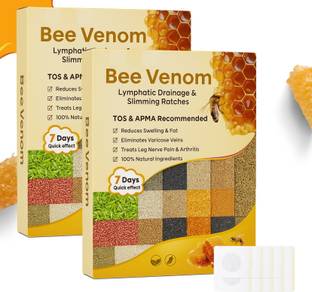 Hukkyo Bee Venom Detox Foot Patch Kit for Full‑Body Cleanse & Pain Relief