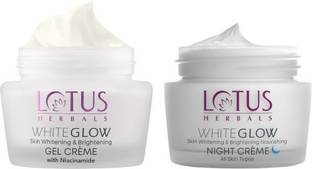 LOTUS HERBALS Whiteglow Brightening Gel Creme With Nourishing Night Creme
