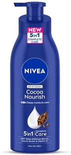 NIVEA Body Lotion Cocoa Butter & Nourish with Deep Moisture Serum