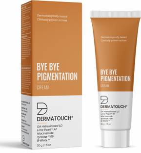 Dermatouch Bye Bye Pigmentation Cream for Pigmentation|With Lime Pearl & B-White-Men/Women