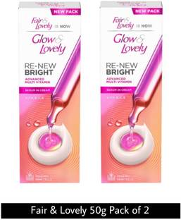 Fair & Lovely Renew Bright Up Multi Vitamin Cream 50g pack of 2