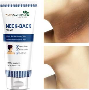7days natural Dark Neck Back Whitening Cream For Dark Neck Ankles Knuckles Elbows Underarm
