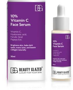 Beauty Glazed 10% Vitamin C Face Serum for Skin Radiance with 5% Niacinamide & Hyaluronic Acid