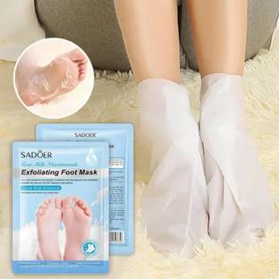 BEUTISKY Revitalizing GOAT Milk Foot Mask – Exfoliating Peel for Calluses & Cracked Heels