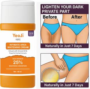YeoJi Underarm & Bikini Whitening Cream – Brighten Intimate Skin Naturally, Intimate Area Whitening Cream, Intimate care