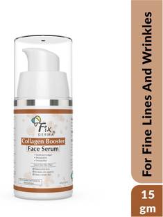Fixderma Hydrolyzed Collagen Booster Face Serum for Fine Lines & Wrinkles, Serum for Face