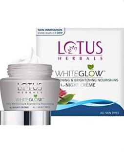 LOTUS HERBALS WhiteGlow Skin Whitening& Brightening Nourishing Night Creme