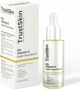Trustskin 10% Vitamin C Serum With Alpha Arbutin & Turmeric Ext. For Skin Brightening
