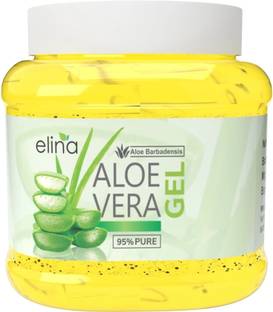 elina Multi Purpose Vitamin E Beads Aloe Vera Gel|Moisturizing & Brightening|Pack of 1