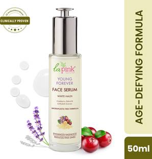 La Pink Young Face Serum 100% Microplastic Free & White Haldi For Skin Radiance