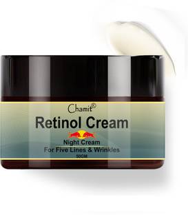 Chamit Retinol Day & Night Cream Boosts Collagen for Anti-Ageing, Wrinkles, Fine Lines