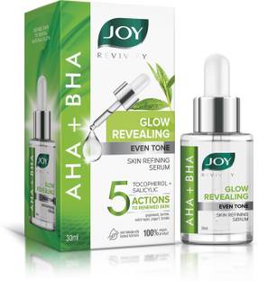 Joy Revivify AHA+BHA Glow Revealing Even Tone Skin refining Serum | Face Serum for Glowing Skin
