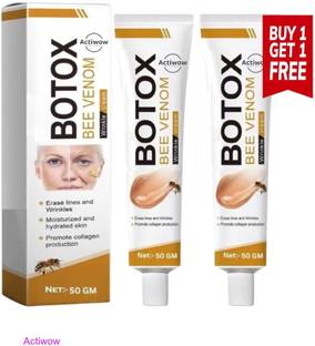 ACTIWOW Bee Venom Botox Cream: Natural Skin Care for Timeless Beauty 1 Tube Free