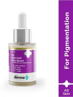 The Derma Co 2% Kojic Acid Face Serum with 1% Alpha Arbutin & Niacinamide for Dark Spots, Blemishes And Pigmentation