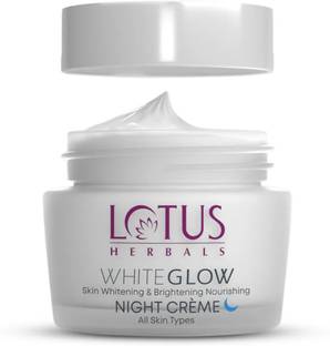 LOTUS HERBALS WhiteGlow Skin Brightening & Nourishing Night Cream..