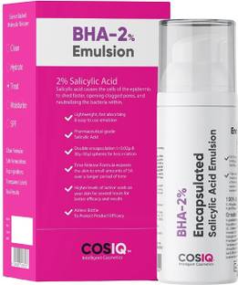 Cos-IQ BHA-2% Encapsulated Salicylic Acid Exfoliator for Blackheads, Acne & Open Pores