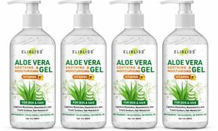 ELIBLISS Aelovera Gel | 100% Pure Aloe Vera Gel for glowing Face, Skin & Hair