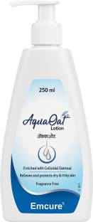 AQUA OAT Soothing Lotion – Colloidal Oatmeal Skin Protectant for Dry, Itchy & Sensitive Skin, Fragrance-Free Hydrating Formula, 250 ml
