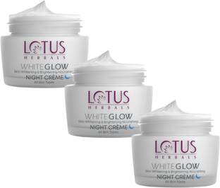 LOTUS HERBALS WHITEGLOW Skin Brightening & Nourishing Night Cream (40g) 1203pc