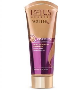 LOTUS HERBALS YouthRx Anti Ageing Exfoliator, Boosts radiance for smoother and firmer skin