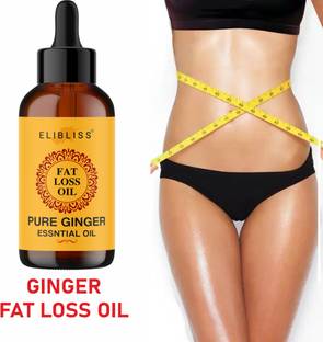 ELIBLISS Ginger Fat Reduce Massage Drainage Ginger Slim Oil for Men & Women