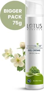 LOTUS HERBALS WhiteGlow Skin Whitening And Brightening Gel with SPF-25, for all skin types