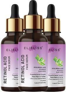 ELIBLISS Retinol Face Serum for Dryness, Loss Elasticity, Anti-Aging for All Skin type