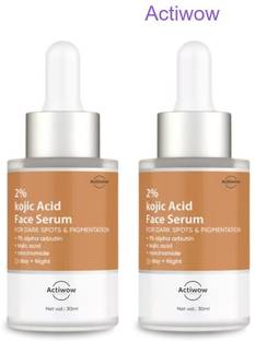 ACTIWOW 2% Kojic Face Serum With Carrot & Sesame Oil
