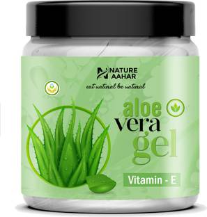 Nature Aahar Pure Aloe Vera Gel Soothing Hydration for Skin and Hair