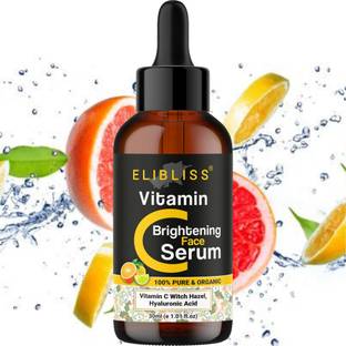 ELIBLISS Vitamin C Face Serum for Brightening, Anti-Aging, Spotless Skin, Sun Protection