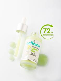mCaffeine Hydrating Green Tea Face Serum for Glowing Skin with Hyaluronic Acid