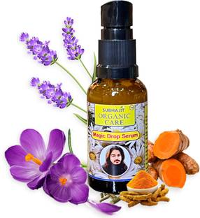 SUBHAJIT ORGANIC CARE Magic Drop Face Serum With Aloe Vera, Rosehip & Argan Oil