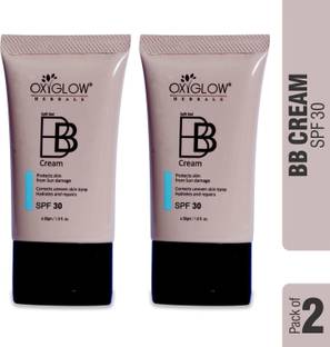 OXYGLOW Herbals BB Cream SPF 30 (30Gm) Pack of 2