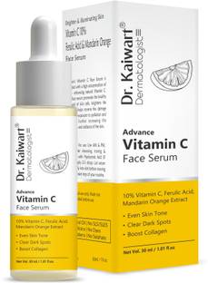 Dr. Kaiwart 10% Vitamin C Serum With Ferulic Acid & Mandarin Orange Extract For Skin Brightening