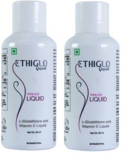 ETHIGLO Oral Spray with Glutathione, Vitamin C for Dark Spots & Blemishes