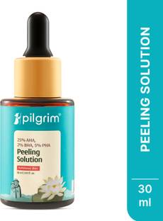 Pilgrim 25% AHA + 2% BHA + 5% PHA Peeling Solution Face Serum for Exfoliation|Detan