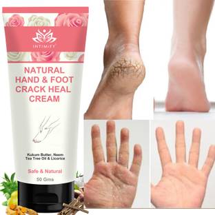 INTIMIFY Feet Crack Repair Cream, Heel Crack Cream For Hydrating And Nourishing Skin