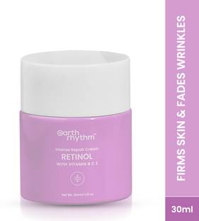 Earth Rhythm Night Cream with Retinol, Vit B,C & E, Repair Damage Skin, for All Skin Type