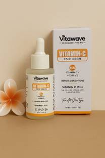 vitawave 15% Vitamin C Serum For Brighter Skin | Vita C+E with Hyaluronic Acid