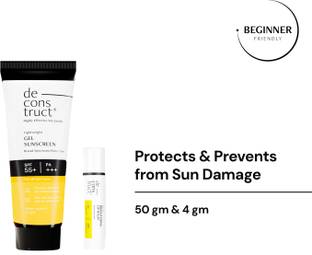 deconstruct Sun & Lip Care Essentials: SPF 30 Balm & SPF 55+ Gel