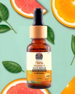 Hiscent 10% Vitamin C Face Serum with 5%& Kakadu Plum | For Daily Brightness