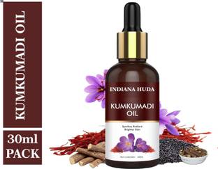INDIANA HUDA Kumkumadi Face Oil 30ml Ayurvedic Facial Glow Serum