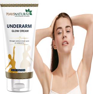7days natural Black dark Underarm Whitening Cream | Removes Rashes| Dark Spots |Pigmentation