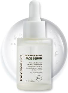 The Clean Edit Skin Microbiome Face Serum with Niacinamide, Aloe Vera Extract & preBIULIN AGA | Serum for Uneven & Unbalance Skin Tone, Pack 1