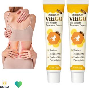 GOIEZ Vitiligo Skin Treatment Cream With Bee Venom Formula – Pack Of 2